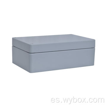 Caja de carcasa de aluminio fundido a presión IP67 caja de carcasa de aluminio impermeable eléctrica carcasa electrónica de aluminio resistente a la intemperie